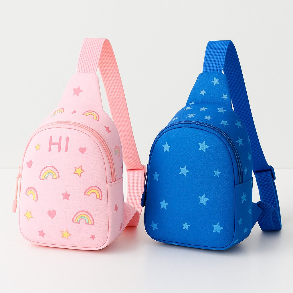Sling Chest Bag – Cartoon-Inspired Crossbody