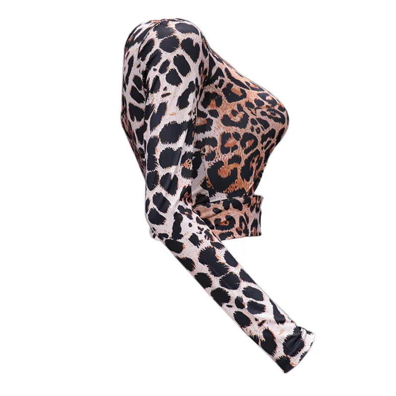Leopard Satin Cutout Tank Top – Sexy Club Style