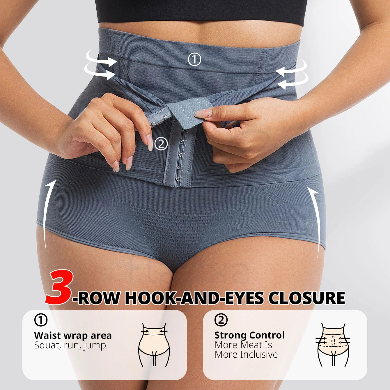 High-Waist Body Shaper Briefs