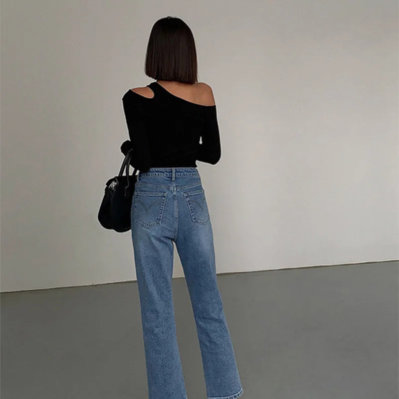 Off-shoulder Asymmetrical Top