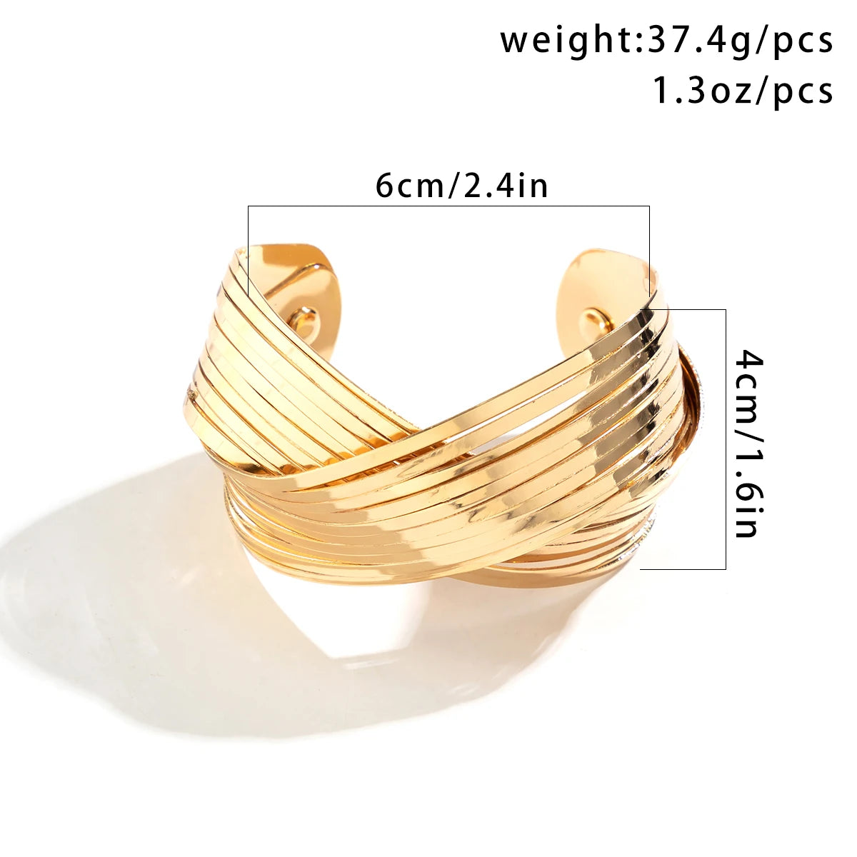 Open Bangles – Gold and Silver Colors