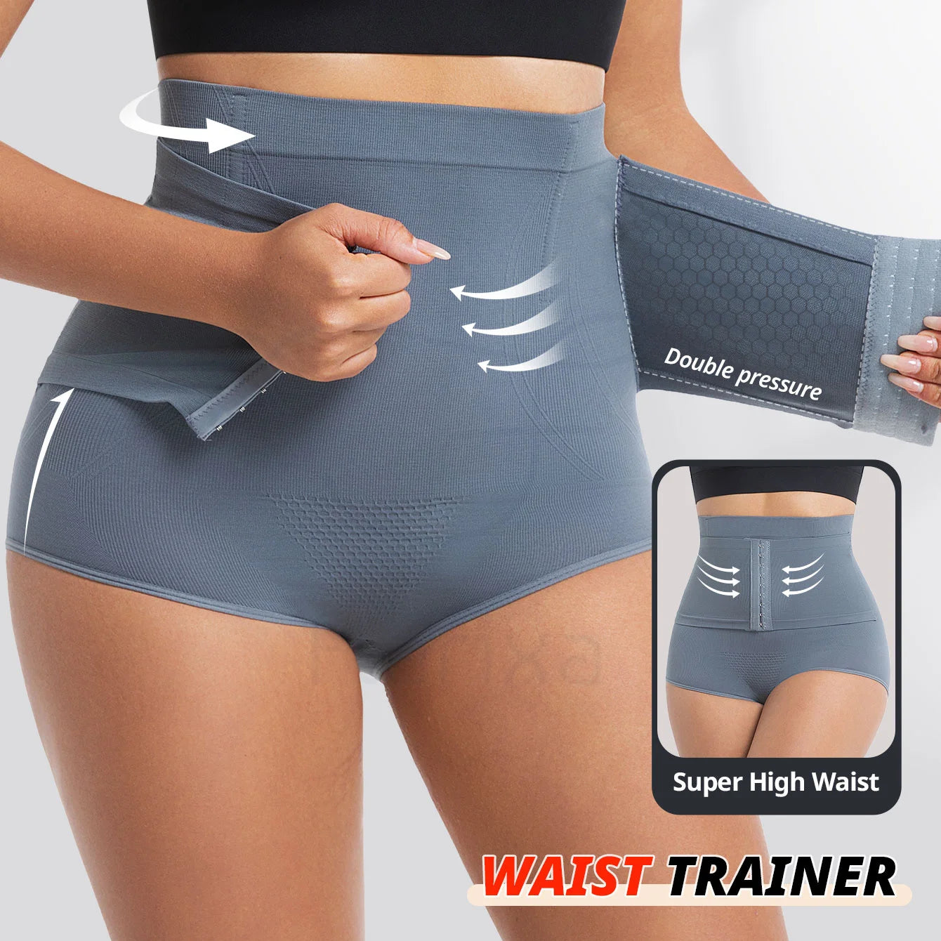 High-Waist Body Shaper Briefs