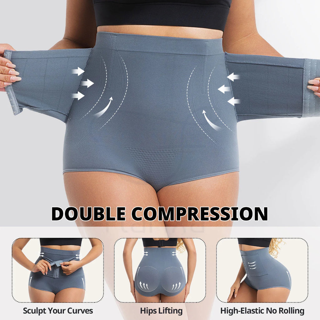 High-Waist Body Shaper Briefs